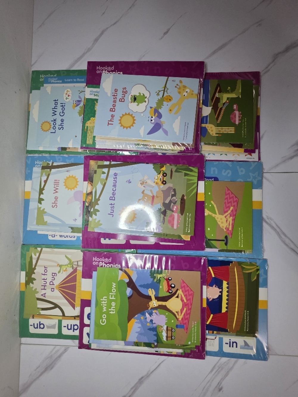 Hooked On Phonics Set Of 9 Bundles